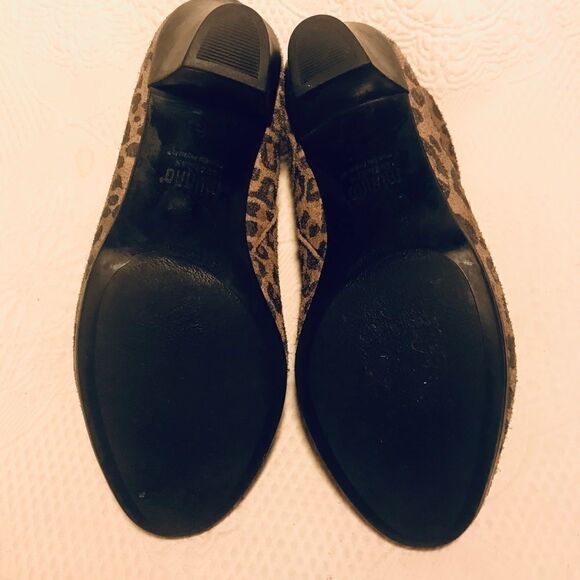 Munro leopard suede ankle boots - Picture 5 of 6